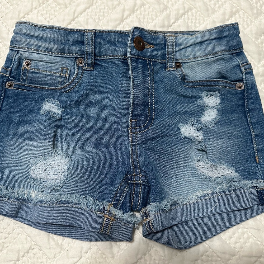 Lucky Brand Denim Girls Jean Shorts Size 7